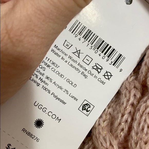 UGG Laila Bow Fleece Lined Socks - Picture 4 of 10